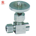 High Pressure Steel Pipeline Ferrule Needle Valve